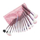 15 pcs Kit de maquiagem rosa FRETE GRÁTIS